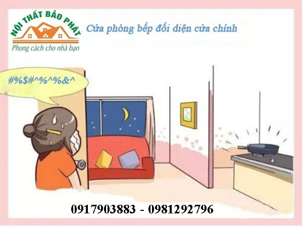 Thiết kế phòng bếp chuẩn phong thủy